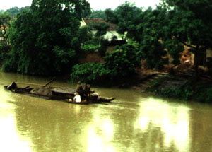Sanpan boat