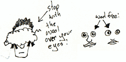 visionaries have wool free eyes